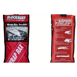 Wrap Rax double wrap surfboard roof blocks